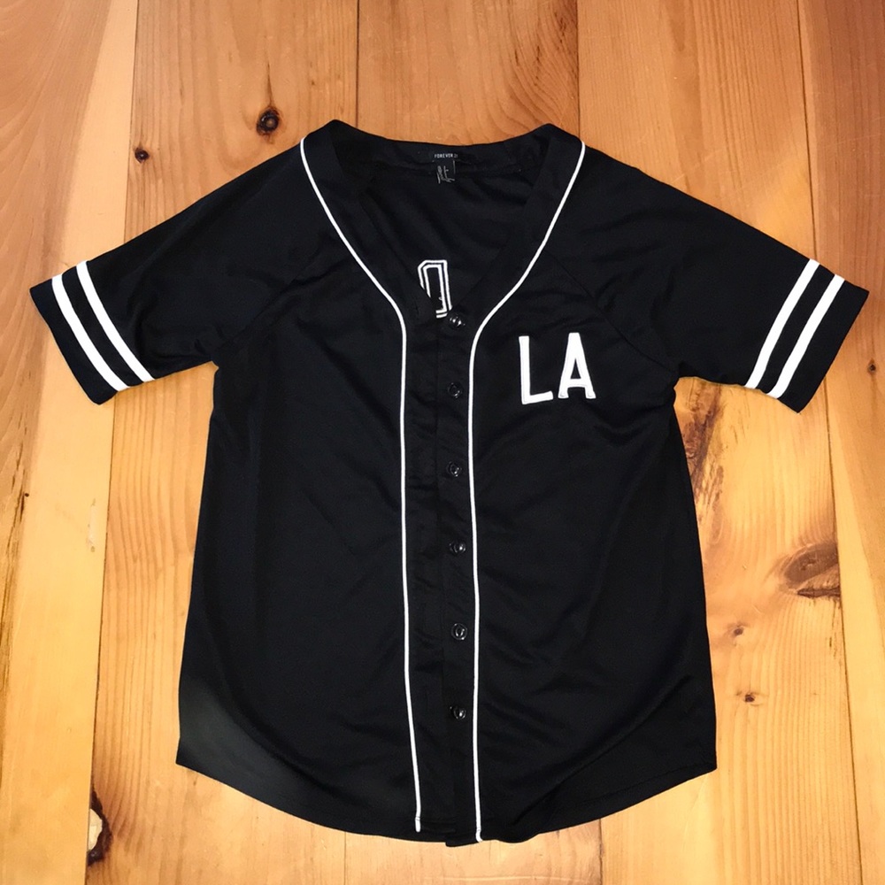 LA Baseball Jersey T Shirt